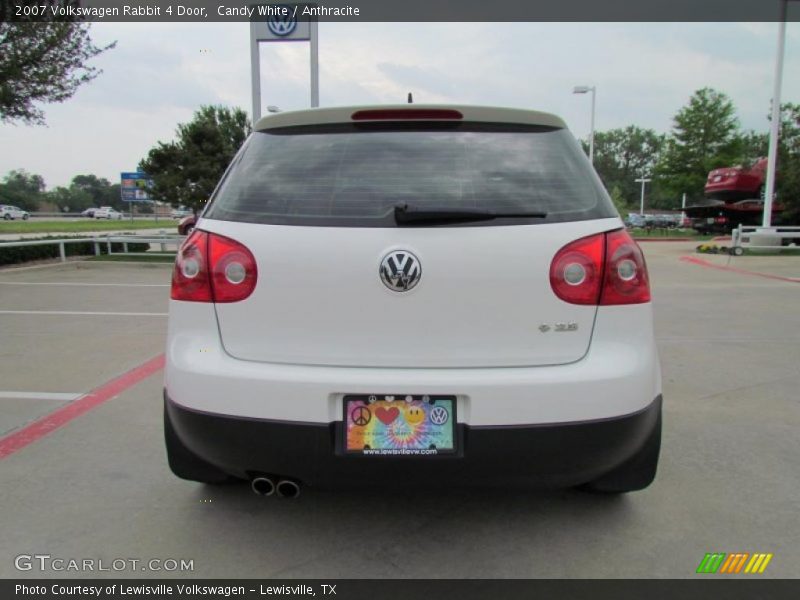 Candy White / Anthracite 2007 Volkswagen Rabbit 4 Door