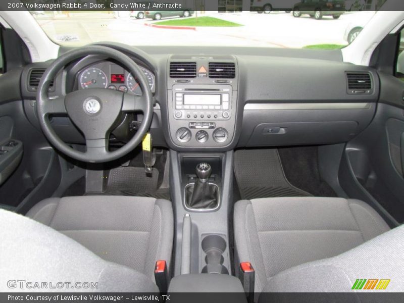 Dashboard of 2007 Rabbit 4 Door