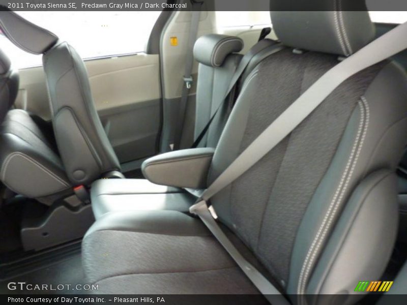  2011 Sienna SE Dark Charcoal Interior