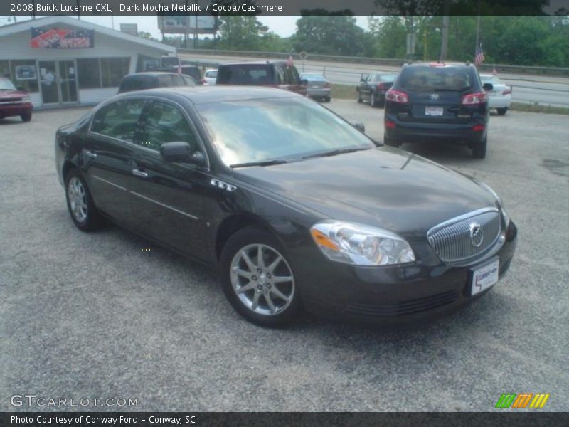 Dark Mocha Metallic / Cocoa/Cashmere 2008 Buick Lucerne CXL