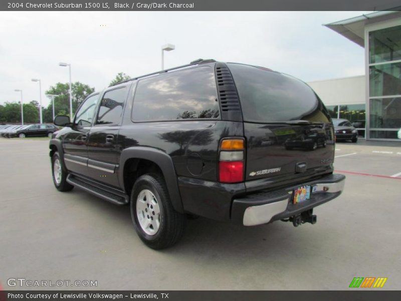 Black / Gray/Dark Charcoal 2004 Chevrolet Suburban 1500 LS