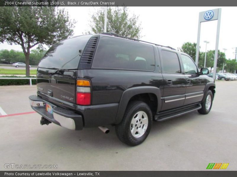 Black / Gray/Dark Charcoal 2004 Chevrolet Suburban 1500 LS