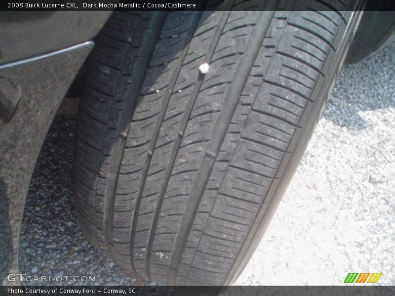 Dark Mocha Metallic / Cocoa/Cashmere 2008 Buick Lucerne CXL