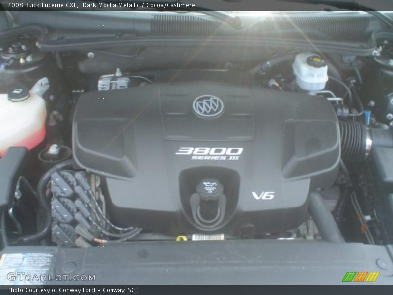 Dark Mocha Metallic / Cocoa/Cashmere 2008 Buick Lucerne CXL