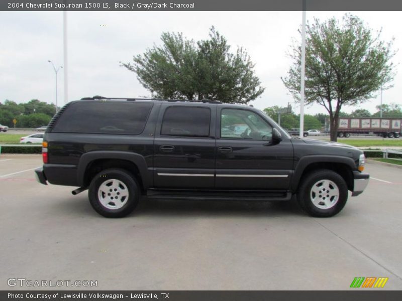 Black / Gray/Dark Charcoal 2004 Chevrolet Suburban 1500 LS