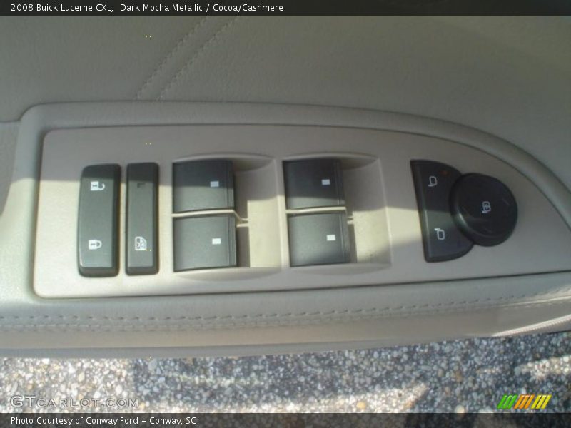 Dark Mocha Metallic / Cocoa/Cashmere 2008 Buick Lucerne CXL