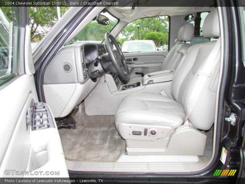 Black / Gray/Dark Charcoal 2004 Chevrolet Suburban 1500 LS