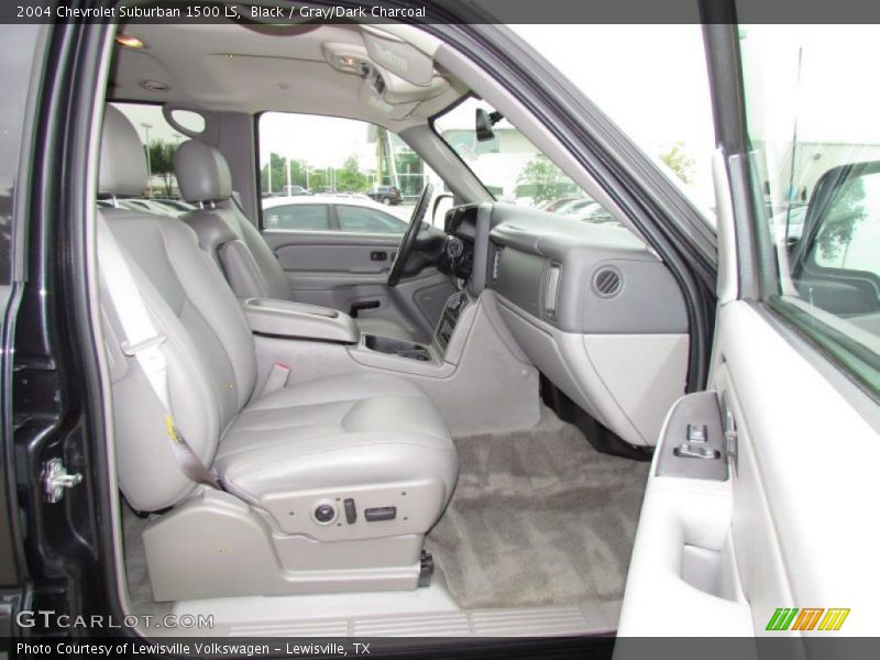Black / Gray/Dark Charcoal 2004 Chevrolet Suburban 1500 LS