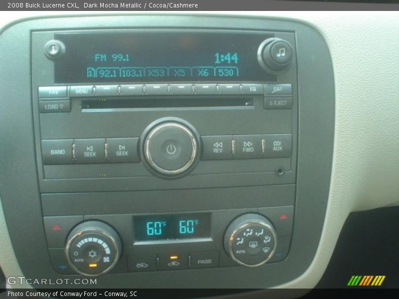 Dark Mocha Metallic / Cocoa/Cashmere 2008 Buick Lucerne CXL