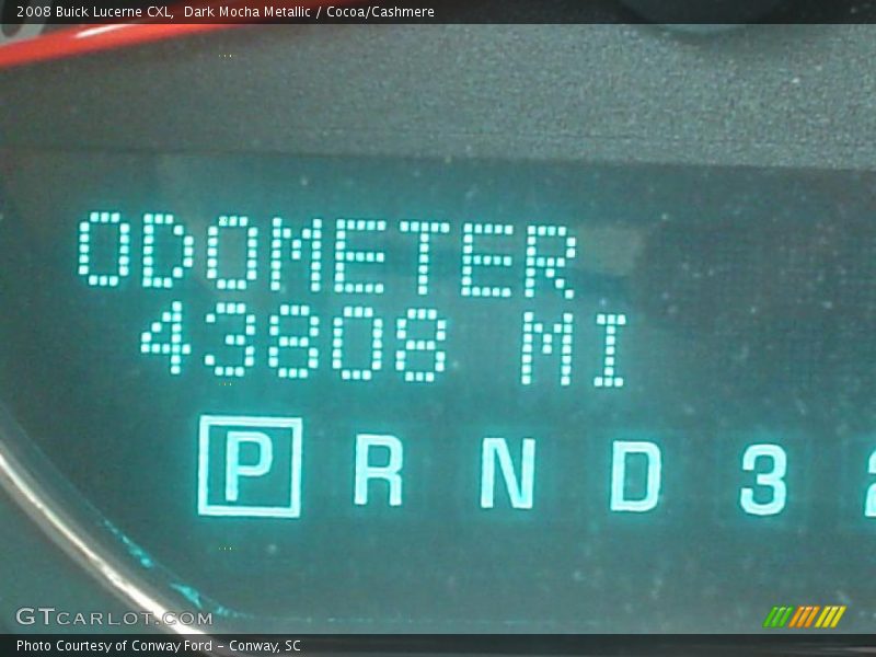 Dark Mocha Metallic / Cocoa/Cashmere 2008 Buick Lucerne CXL