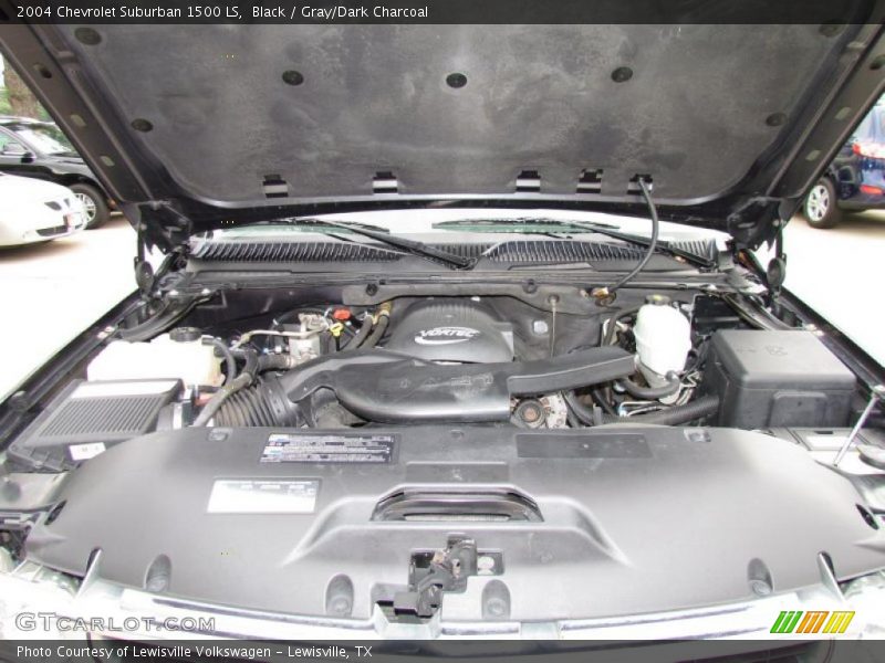 Black / Gray/Dark Charcoal 2004 Chevrolet Suburban 1500 LS