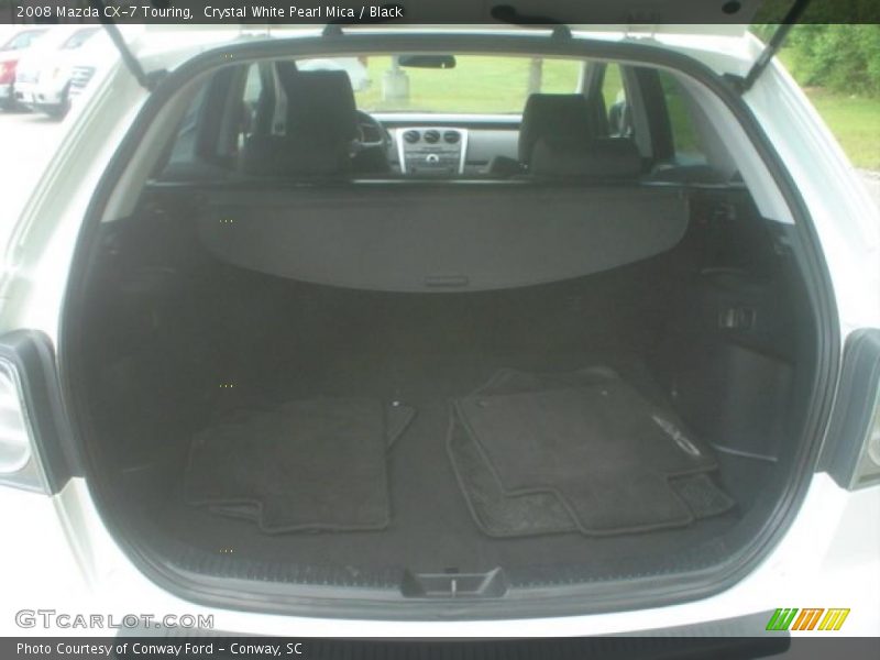 Crystal White Pearl Mica / Black 2008 Mazda CX-7 Touring