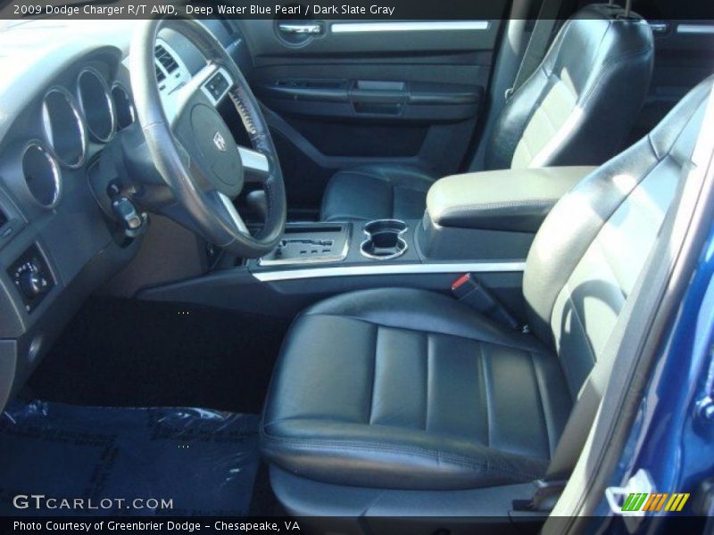  2009 Charger R/T AWD Dark Slate Gray Interior
