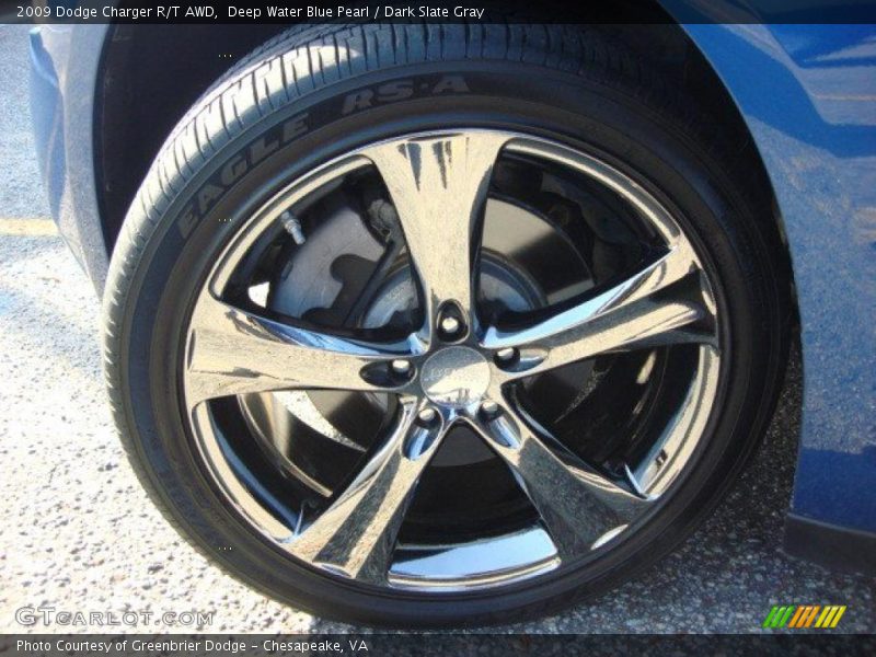 Custom Wheels of 2009 Charger R/T AWD