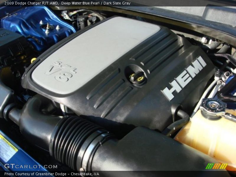  2009 Charger R/T AWD Engine - 5.7 Liter HEMI OHV 16-Valve MDS V8