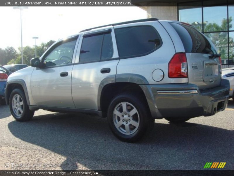 Mineral Silver Metallic / Dark Gray/Light Gray 2005 Isuzu Ascender S 4x4