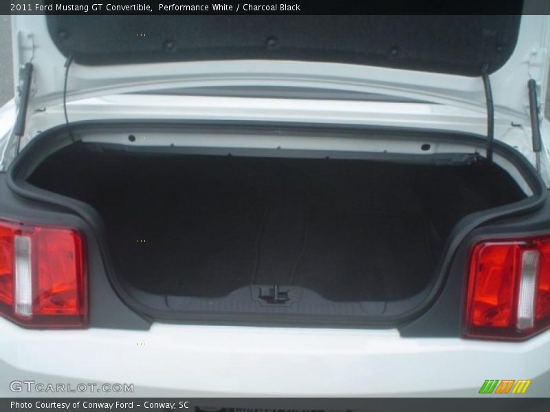 Performance White / Charcoal Black 2011 Ford Mustang GT Convertible