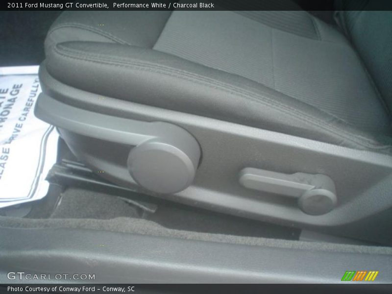 Performance White / Charcoal Black 2011 Ford Mustang GT Convertible