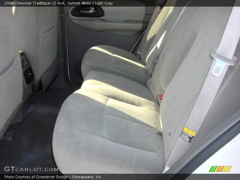 Summit White / Light Gray 2006 Chevrolet TrailBlazer LS 4x4