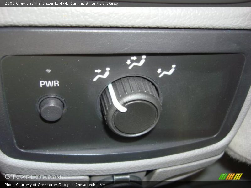 Summit White / Light Gray 2006 Chevrolet TrailBlazer LS 4x4
