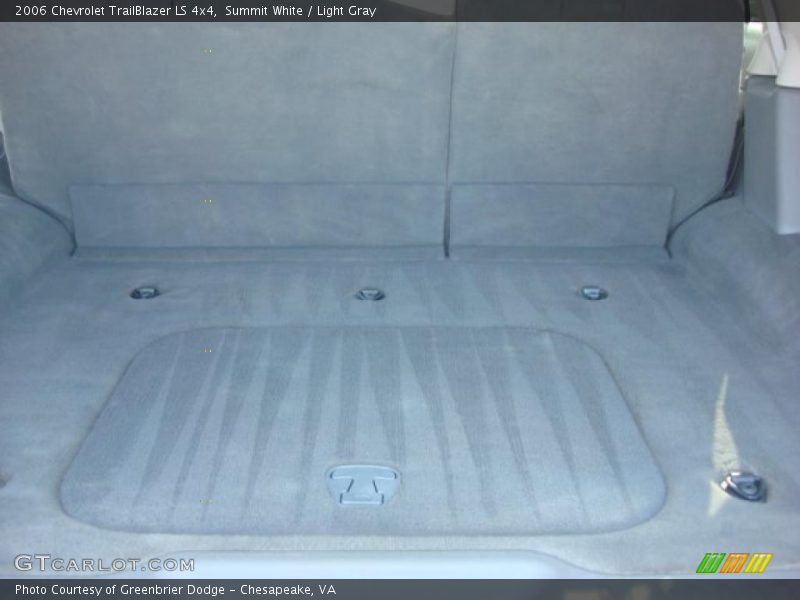 Summit White / Light Gray 2006 Chevrolet TrailBlazer LS 4x4