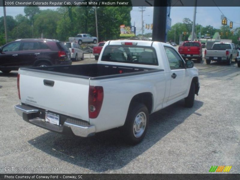 Summit White / Medium Pewter 2006 Chevrolet Colorado Regular Cab