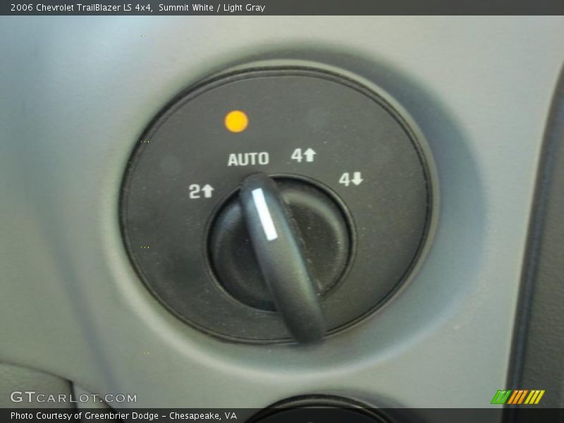 Summit White / Light Gray 2006 Chevrolet TrailBlazer LS 4x4