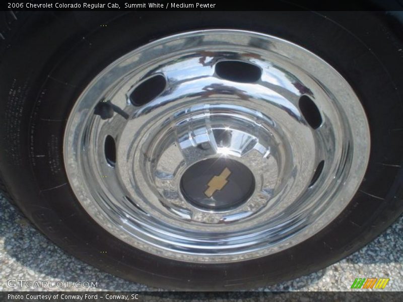 Summit White / Medium Pewter 2006 Chevrolet Colorado Regular Cab