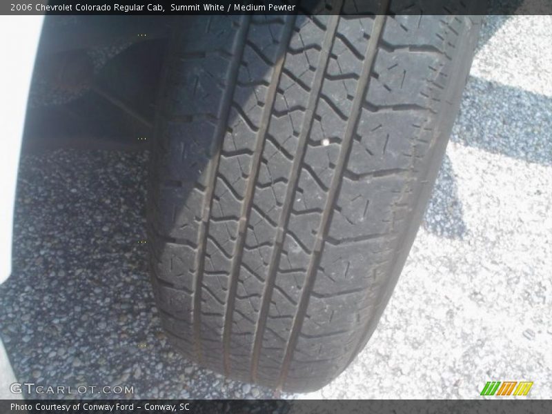 Summit White / Medium Pewter 2006 Chevrolet Colorado Regular Cab
