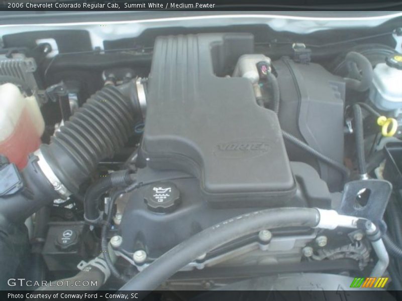 Summit White / Medium Pewter 2006 Chevrolet Colorado Regular Cab