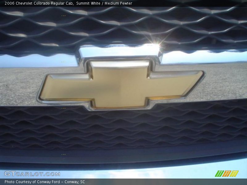 Summit White / Medium Pewter 2006 Chevrolet Colorado Regular Cab