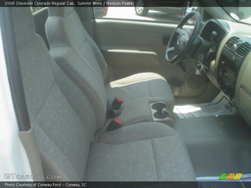 Summit White / Medium Pewter 2006 Chevrolet Colorado Regular Cab