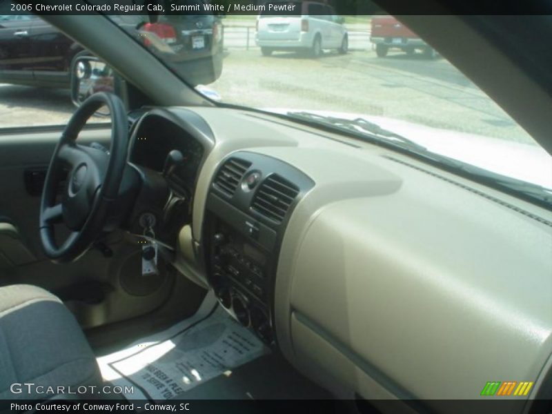 Summit White / Medium Pewter 2006 Chevrolet Colorado Regular Cab