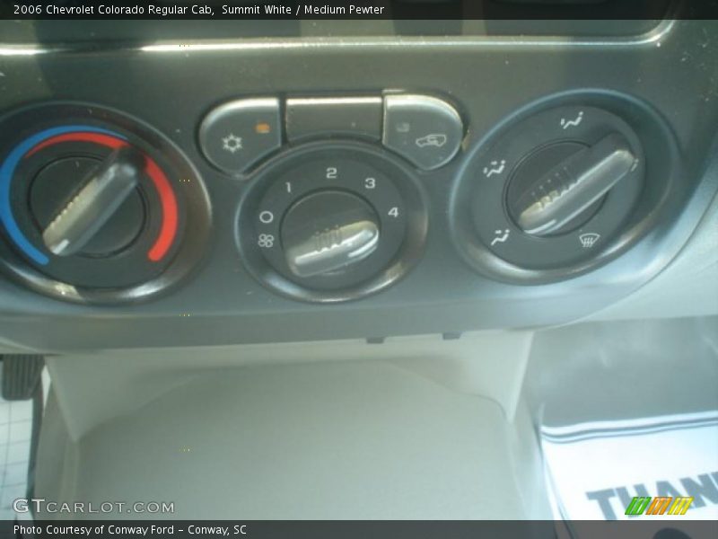 Summit White / Medium Pewter 2006 Chevrolet Colorado Regular Cab