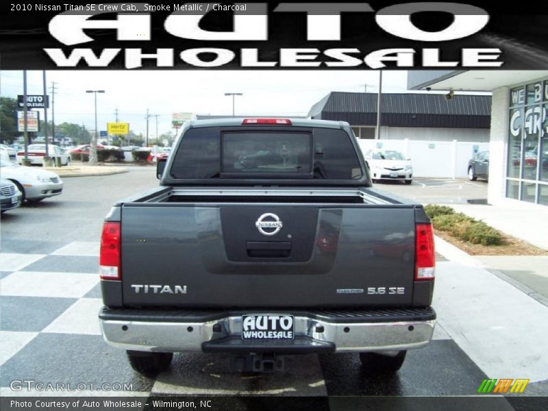 Smoke Metallic / Charcoal 2010 Nissan Titan SE Crew Cab
