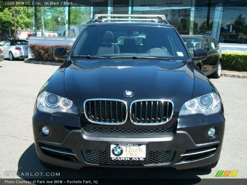 Jet Black / Black 2008 BMW X5 3.0si