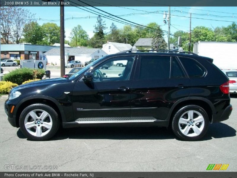Jet Black / Black 2008 BMW X5 3.0si