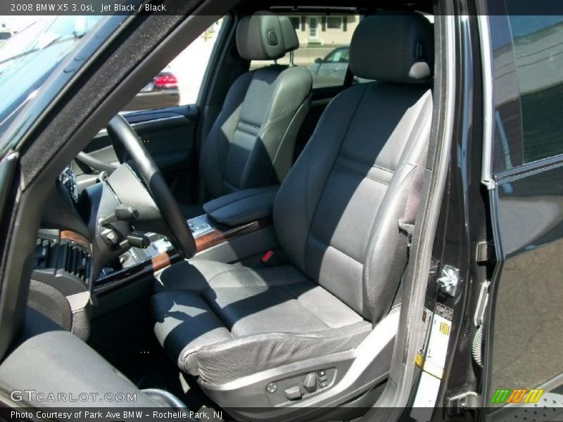 Jet Black / Black 2008 BMW X5 3.0si