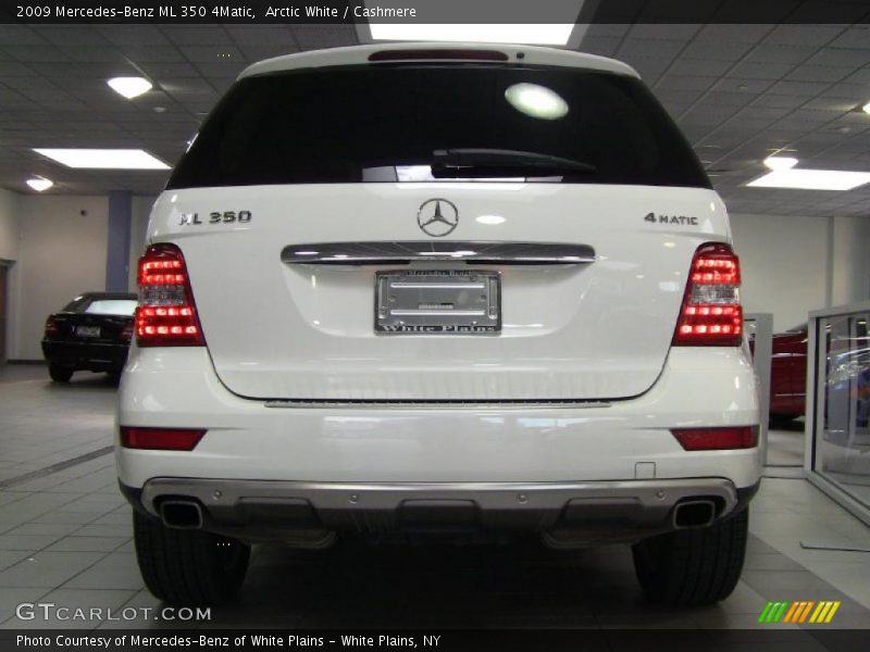 Arctic White / Cashmere 2009 Mercedes-Benz ML 350 4Matic