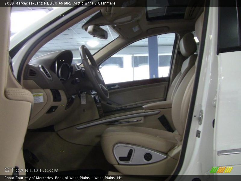 Arctic White / Cashmere 2009 Mercedes-Benz ML 350 4Matic