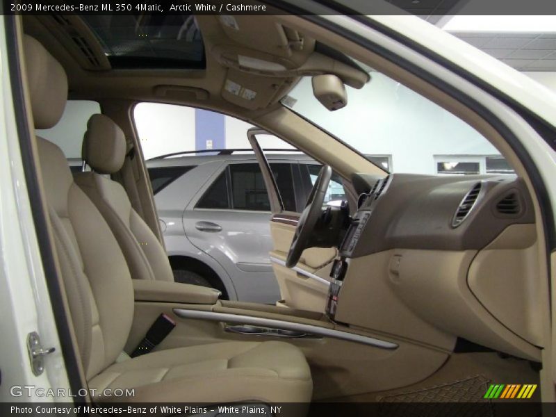 Arctic White / Cashmere 2009 Mercedes-Benz ML 350 4Matic