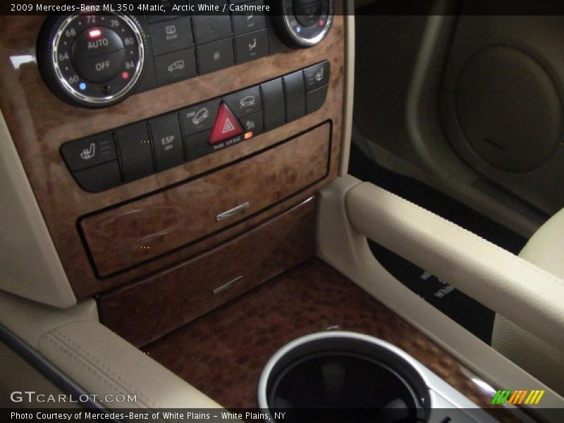 Arctic White / Cashmere 2009 Mercedes-Benz ML 350 4Matic