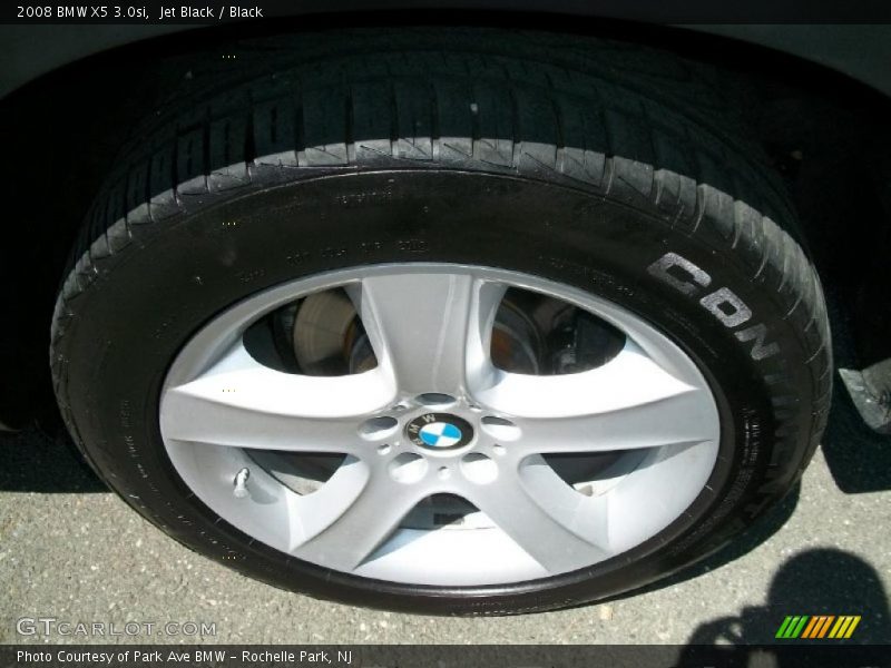Jet Black / Black 2008 BMW X5 3.0si