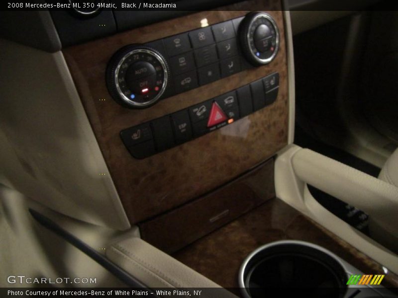 Black / Macadamia 2008 Mercedes-Benz ML 350 4Matic