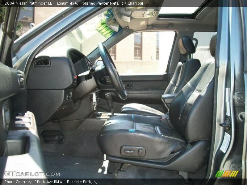 Polished Pewter Metallic / Charcoal 2004 Nissan Pathfinder LE Platinum 4x4