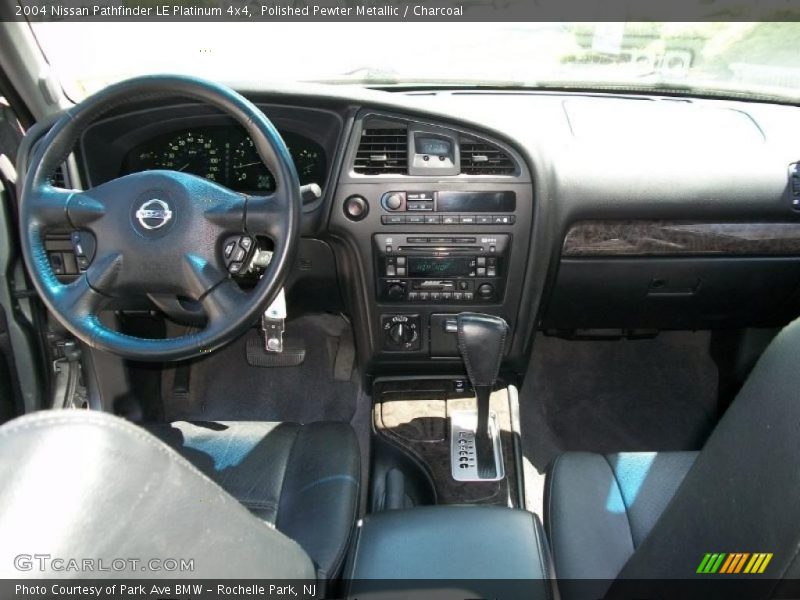 Polished Pewter Metallic / Charcoal 2004 Nissan Pathfinder LE Platinum 4x4