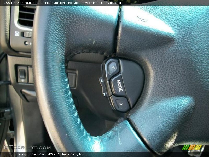 Polished Pewter Metallic / Charcoal 2004 Nissan Pathfinder LE Platinum 4x4