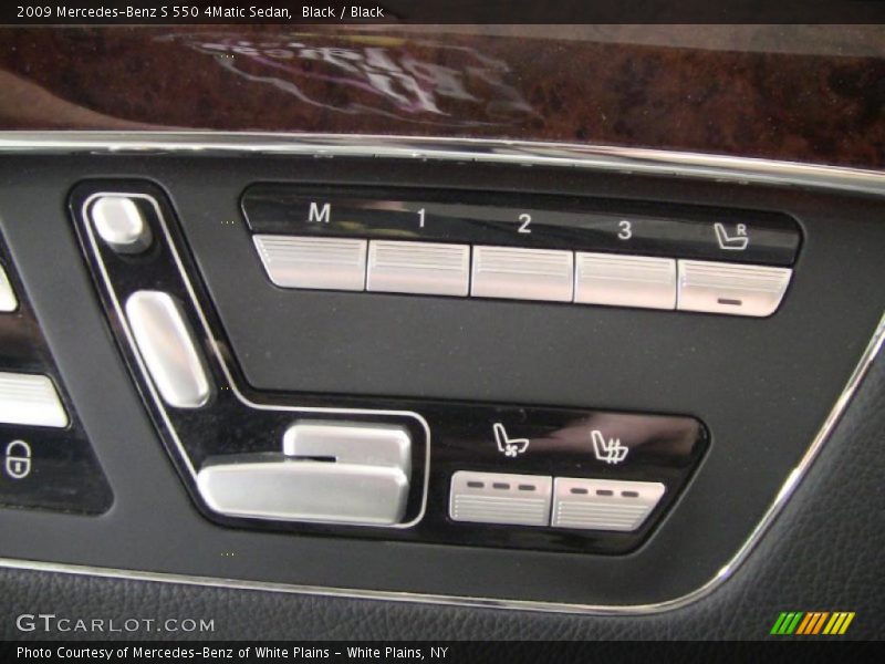 Black / Black 2009 Mercedes-Benz S 550 4Matic Sedan