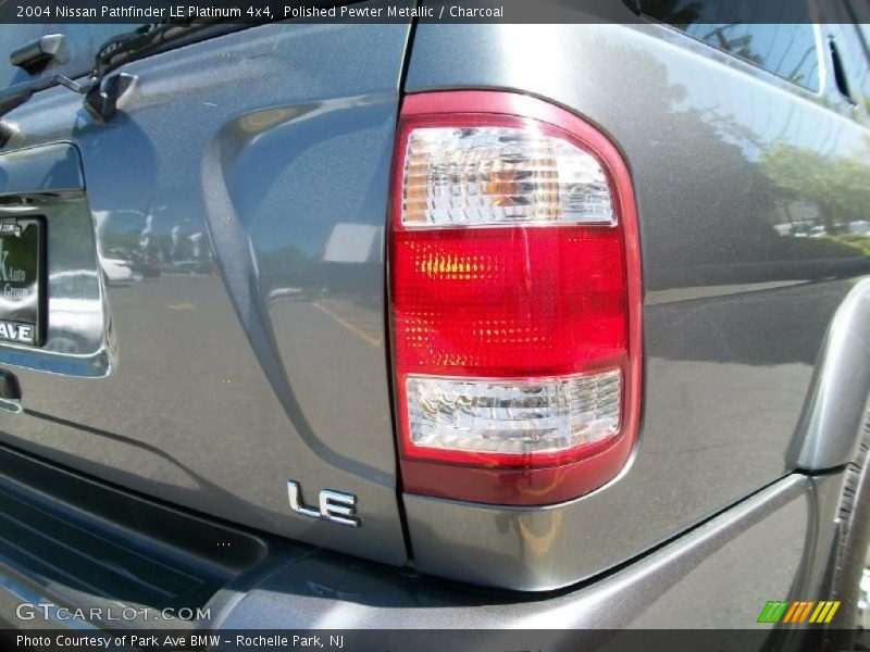 Polished Pewter Metallic / Charcoal 2004 Nissan Pathfinder LE Platinum 4x4
