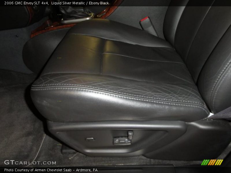 Liquid Silver Metallic / Ebony Black 2006 GMC Envoy SLT 4x4